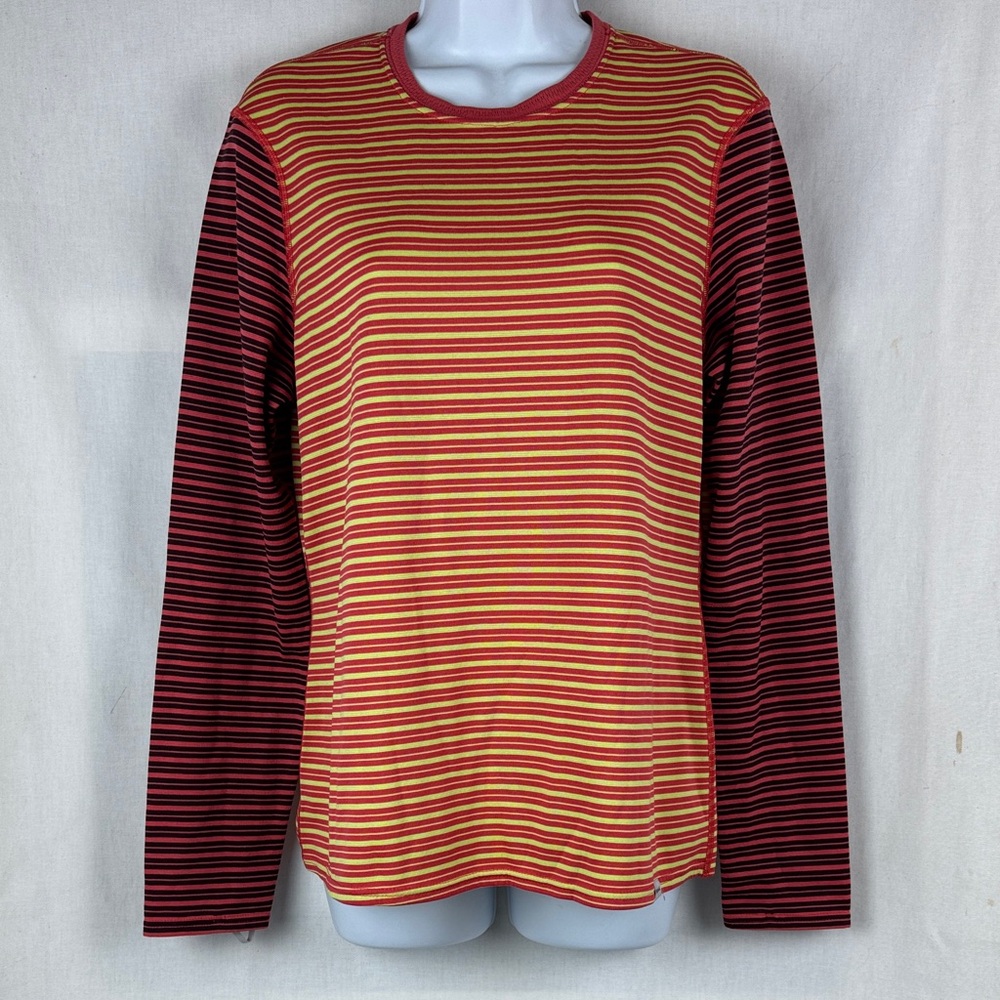 Patagonia Shirt Capilene 3 Midweight Crew Base Layer Top Pullover Outdoor Large